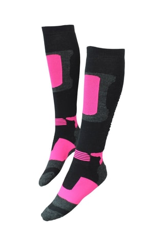 Chaussettes de ski Achocks - Fuchsia