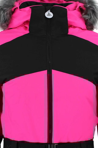 Combinaison de ski à capuche Arctico - Fuchsia