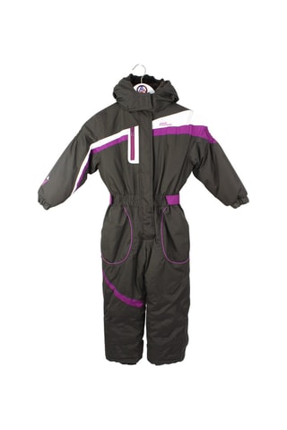 Fato de esqui com capuz Flugi Castanho-escuro