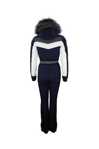 Combinaison de ski Arctian - Bleu marine et blanc