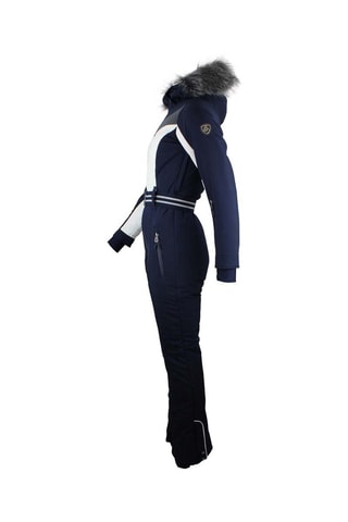 Combinaison de ski Arctian - Bleu marine et blanc