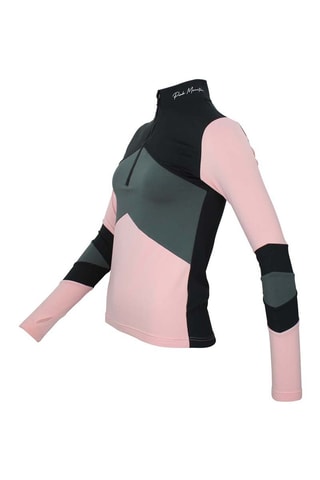 T-shirt Athos - Noir et rose