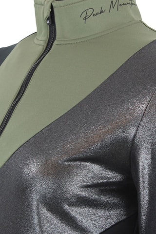 T-shirt Abrille - Kaki et noir