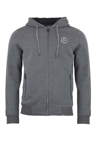 Sweat à capuche Cyril - Gris foncé chiné