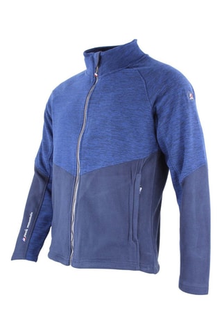 Sweat polaire Crocus - Bleu marine chiné