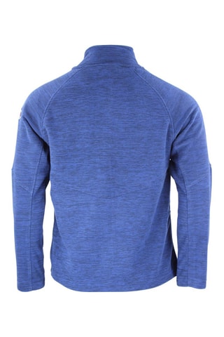 Sweat polaire Croco - Bleu marine chiné