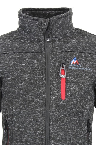 Sweat polaire Ecemo - Noir chiné