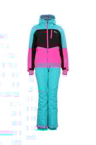 Veste à capuche et pantalon Abiola - Turquoise