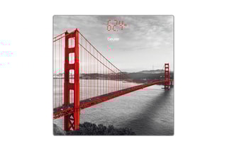 Bilancia pesapersone in vetro San Francisco