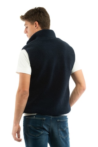 Mouwloos Vest - Marineblauw