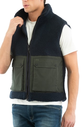 Mouwloos Vest - Marineblauw