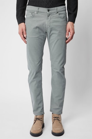 Broek Slim Fit - Blauwgrijs - Harmont & Blaine