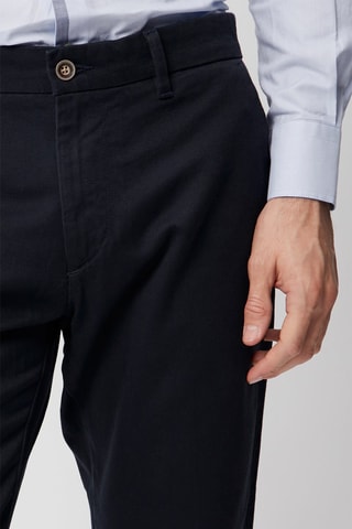 Chino Slim Fit - Marineblauw - Harmont & Blaine