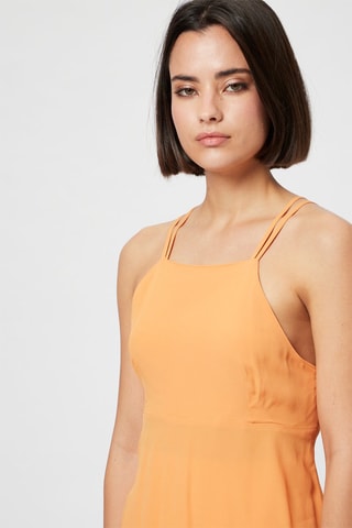 Zijden Top Oranje - Harmont & Blaine