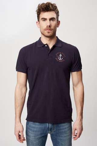 Polo Marineblauw - Harmont & Blaine Jeans Jeans