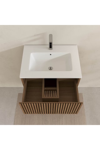 Conjunto de mueble de cuarto de baño - 131,6 x 62 x 47 cm