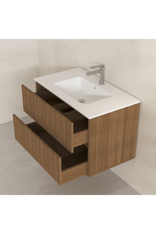 Conjunto de mueble de cuarto de baño - 131,6 x 82 x 47 cm