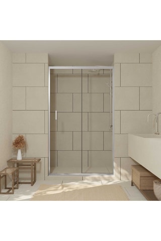 Puerta de cuarto de baño de 1 puerta - 120 x 200 x 0,6 cm