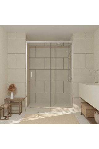 Puerta de cuarto de baño de 1 puerta - 200 x 140 x 0,6 cm