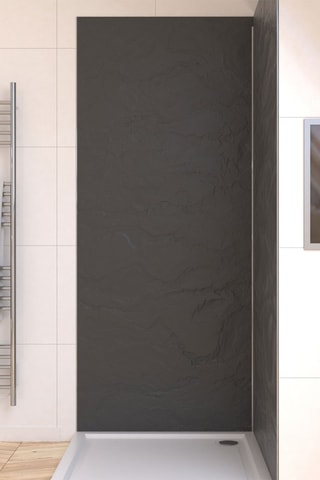 Panel de pared Homestone - Pizarra - 90 x 210 cm