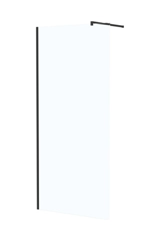 Mampara de ducha - Transparente y negro