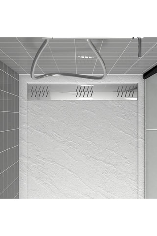 Plato de ducha - Blanco - 90 x 140 cm