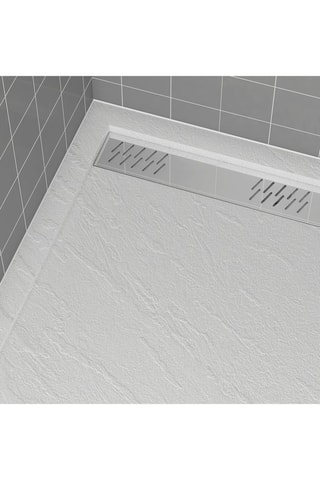 Plato de ducha - Blanco - 90 x 140 cm