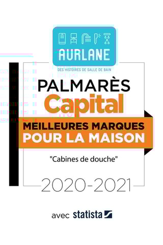 Mampara de ducha de vidrio - 140 x 200 cm