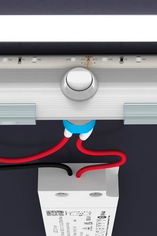 Espejo rectangular de cuarto de baño con iluminación LED - 120 x 70 cm