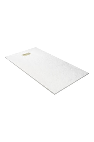 Plato de ducha de resina SMC - 90 x 160 x 2,6 cm