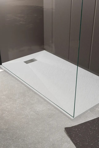 Plato de ducha de resina SMC - 90 x 160 x 2,6 cm
