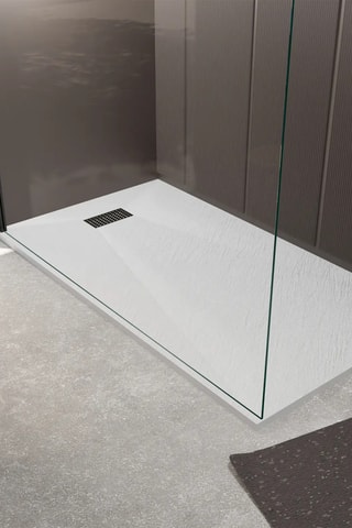 Plato de ducha de resina SMC - 160 x 90 x 2,6 cm