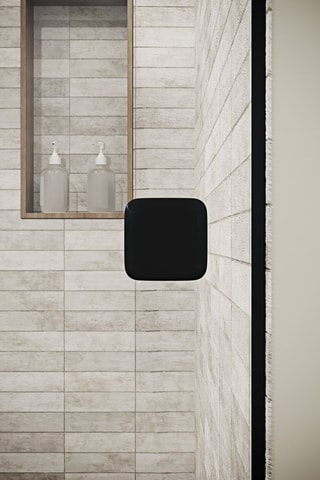 Puerta de ducha de vidrio Dark Elementary - 70 x 195 cm