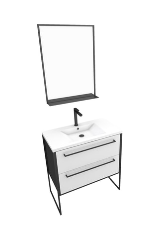 Conjunto de cuarto de baño Structura - 2 piezas