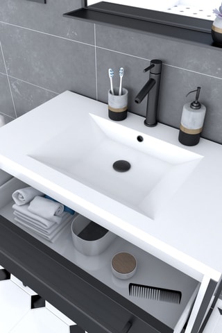 Conjunto de cuarto de baño Structura - 2 piezas