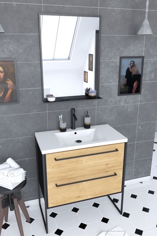 Conjunto de cuarto de baño Structura - 2 piezas