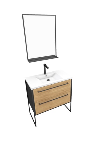 Conjunto de cuarto de baño Structura - 2 piezas