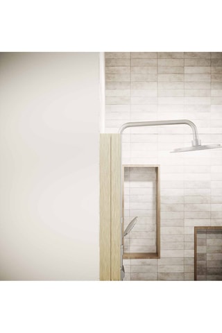 Puerta de ducha de vidrio Gold Elementary - 90 x 195 cm