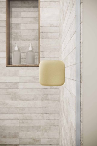 Puerta de ducha de vidrio Gold Elementary - 90 x 195 cm