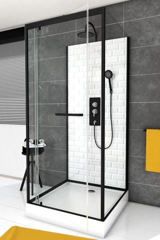 Cabina de ducha Underground Square - 80 x 80 x 230 cm