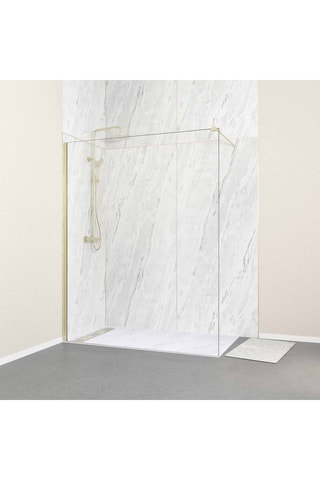 Mampara de ducha de vidrio Freedom - 160 x 200 cm