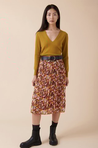 Pull en cachemire Mahir - Moutarde