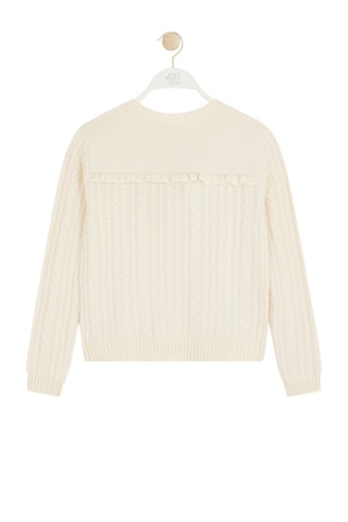 Gilet en laine Madry - Ecru