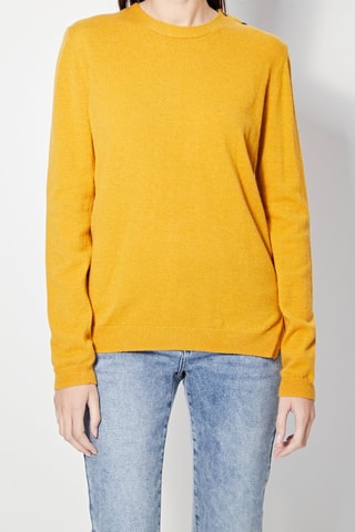 Gilet en laine et cachemire Michigan - Camel