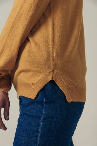 Gilet en laine et cachemire Michigan - Camel