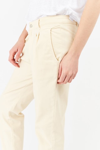 Pantalon droit - Écru