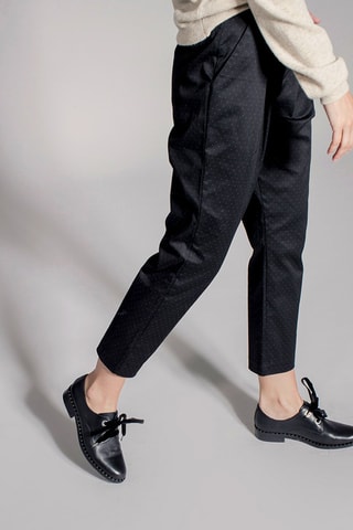 Pantalon carotte 7/8 Paloma - Noir