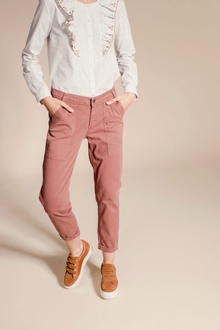 Pantalon droit 7/8 Pimenta - Rose