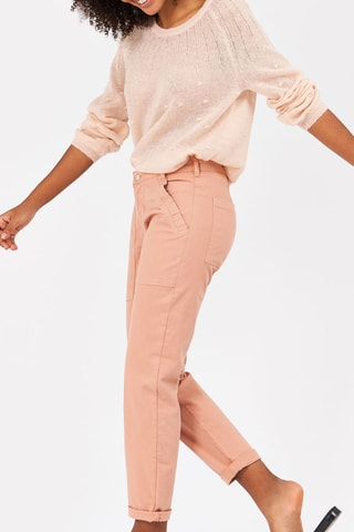 Pantalon cargo Portugal - Saumon