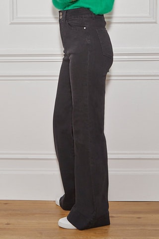 Jean taille haute Petra - Noir